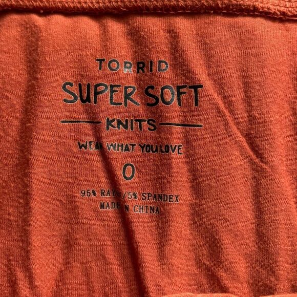Torrid Skirt Super Soft‎ Knit Womens Size Large - Picture 5 of 7